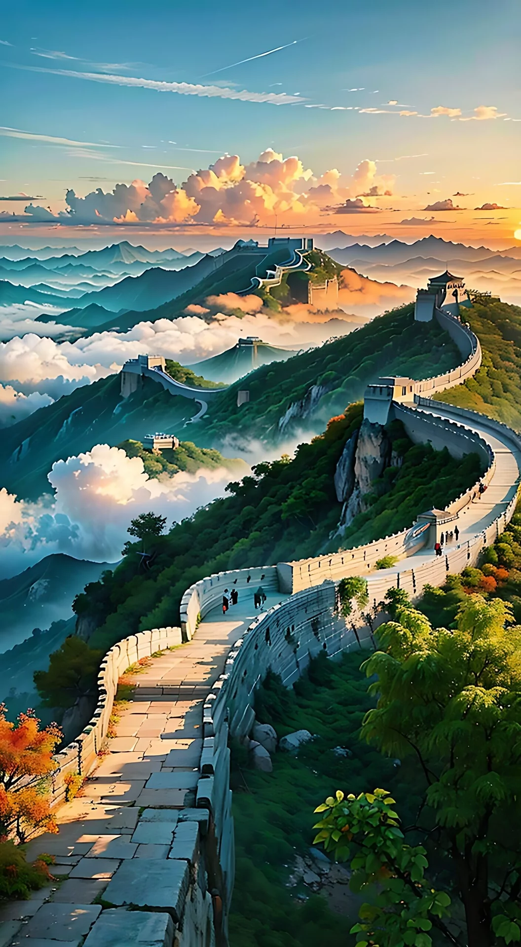 那对饱满的山峰——自然之美与心灵的共鸣