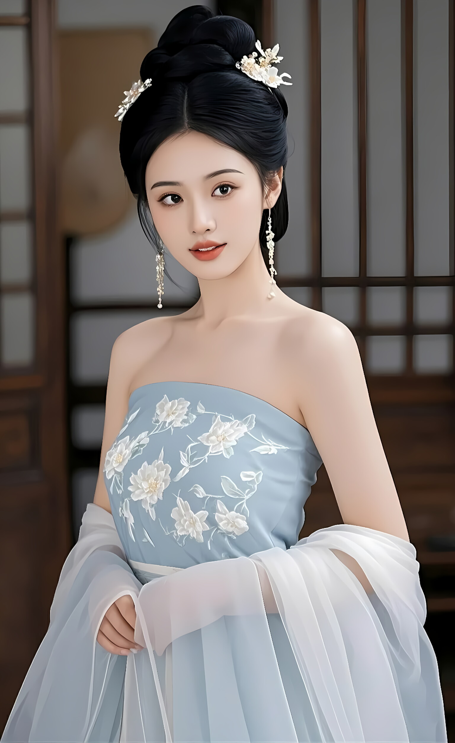 婀娜少女羞岁月无忧愁云裳小说婀娜岁月，少女的云裳无忧时光