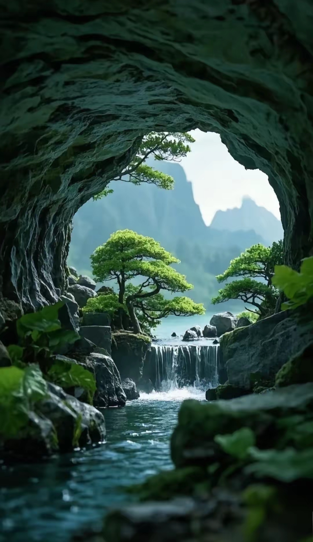 桃源洞口绿草如茵的美丽画卷-第3张图片