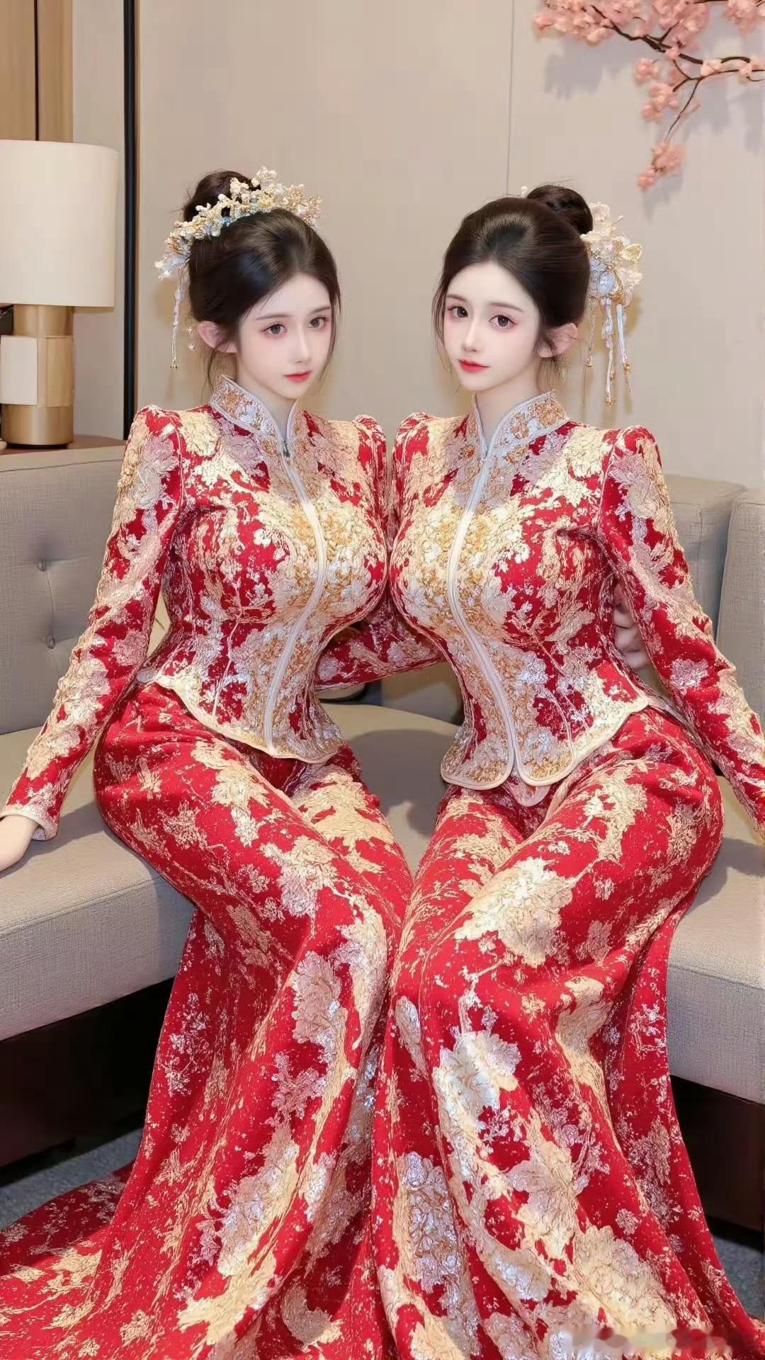 双胞胎姐妹花双胞胎姐妹花，生命的奇迹与独特的纽带