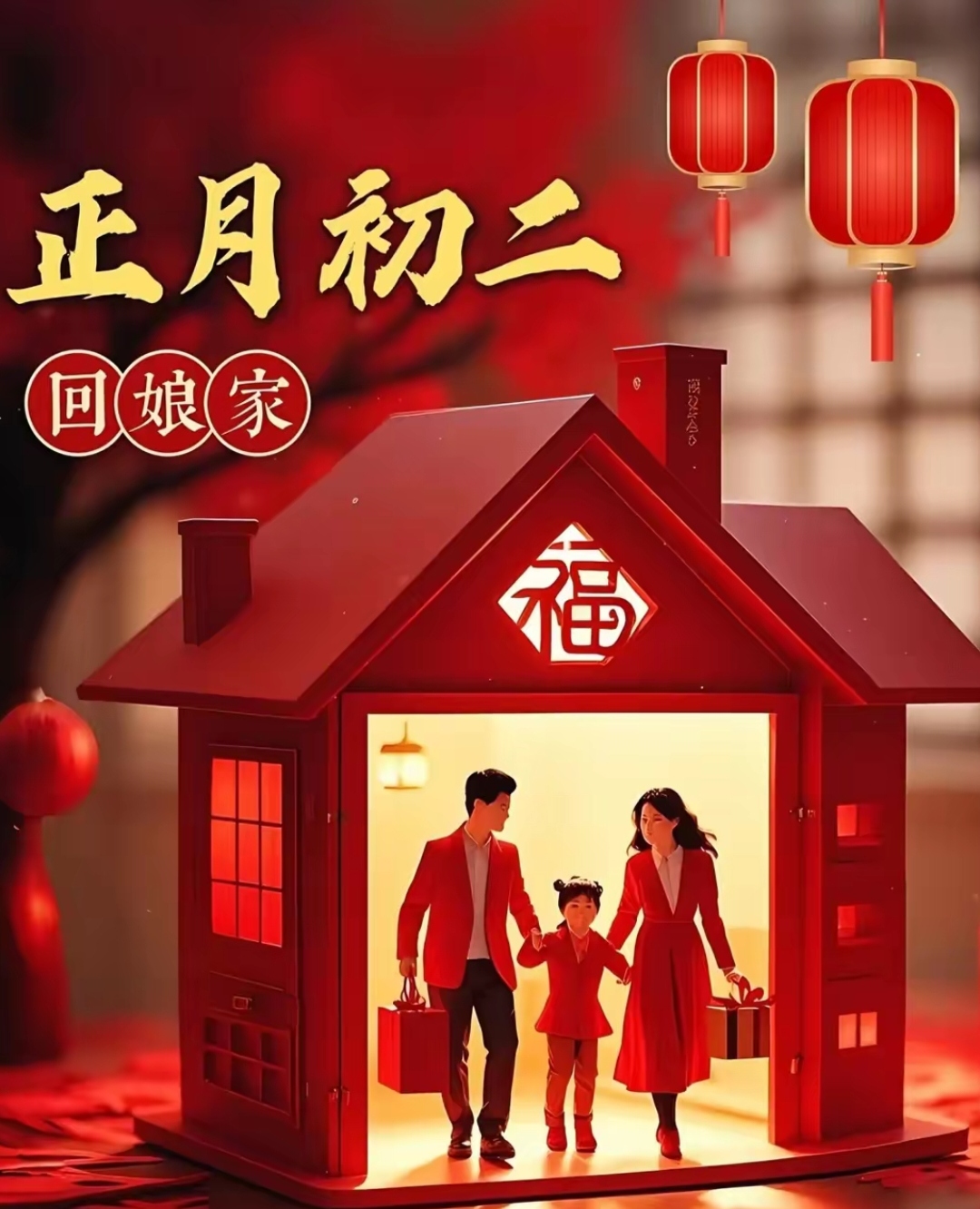 初二回娘家，以肉身孝敬父亲-第3张图片