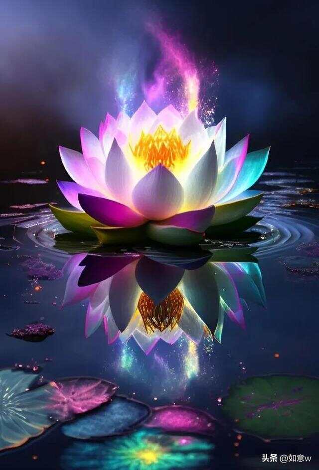 倒插莲花图片倒插莲花图片的神秘之美-第2张图片