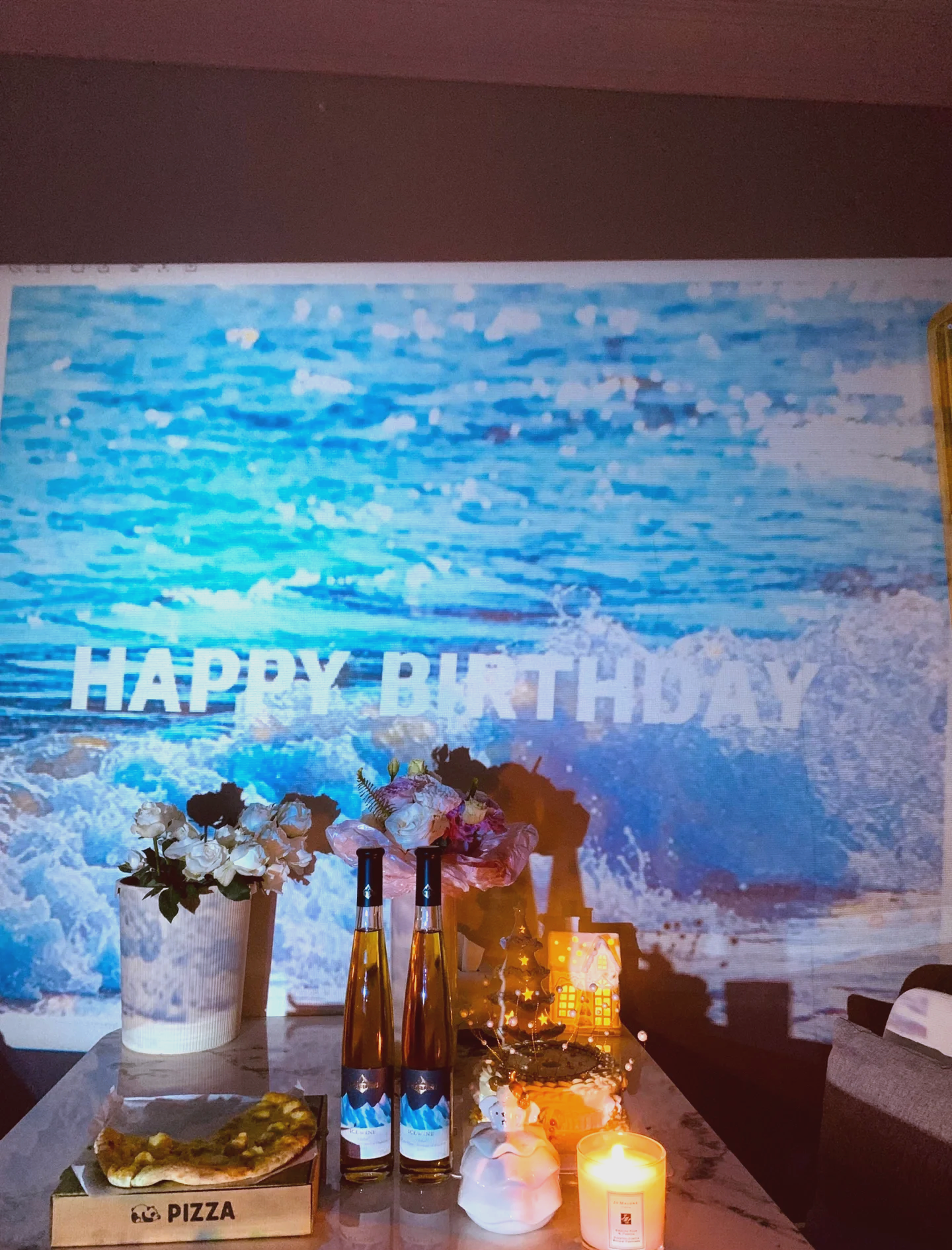 生日之夜，醉梦之乡——与妈妈共度的微醺时光-第2张图片