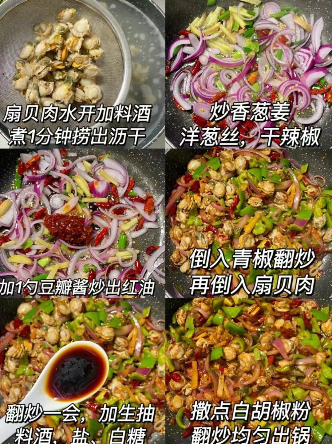 腿张开与扇贝的诱惑，一场味蕾的盛宴-第3张图片