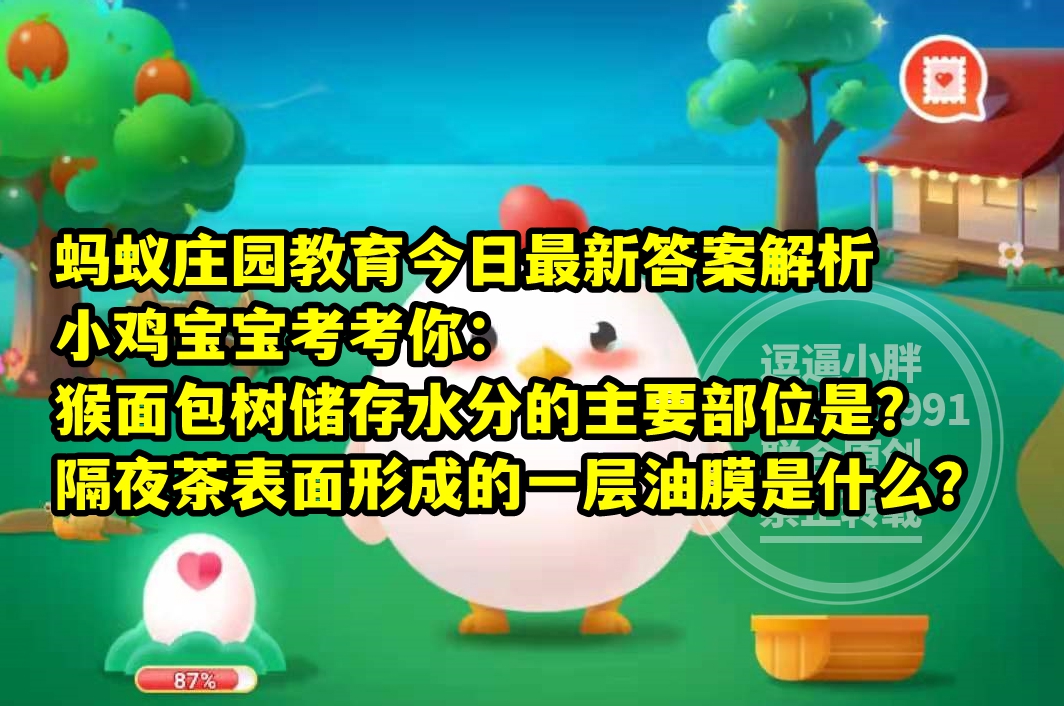 1月5日蚂蚁庄园答案揭秘-第3张图片