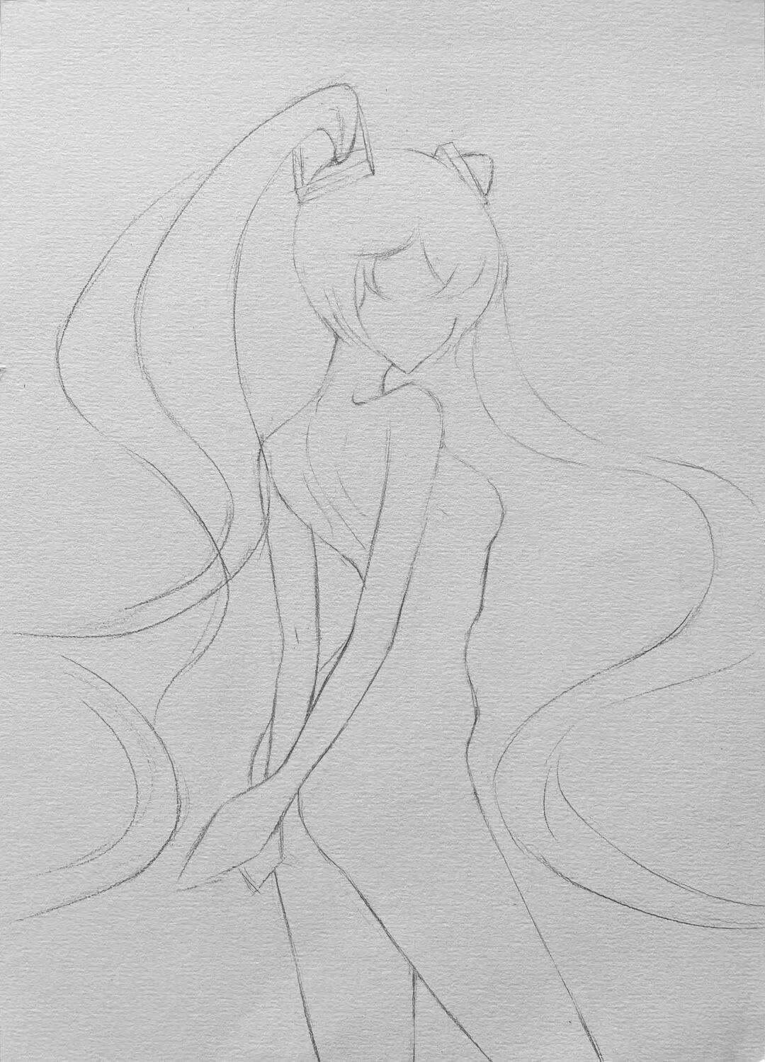 初音未来纯白白丝初音未来，虚拟偶像的调教与意外发现-第3张图片