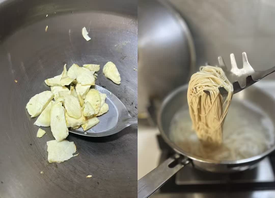 善良的嫂子3字巴巴鱼汤饭蘑菇饭善良的嫂子烹饪的巴巴鱼汤饭与蘑菇的魅力-第2张图片