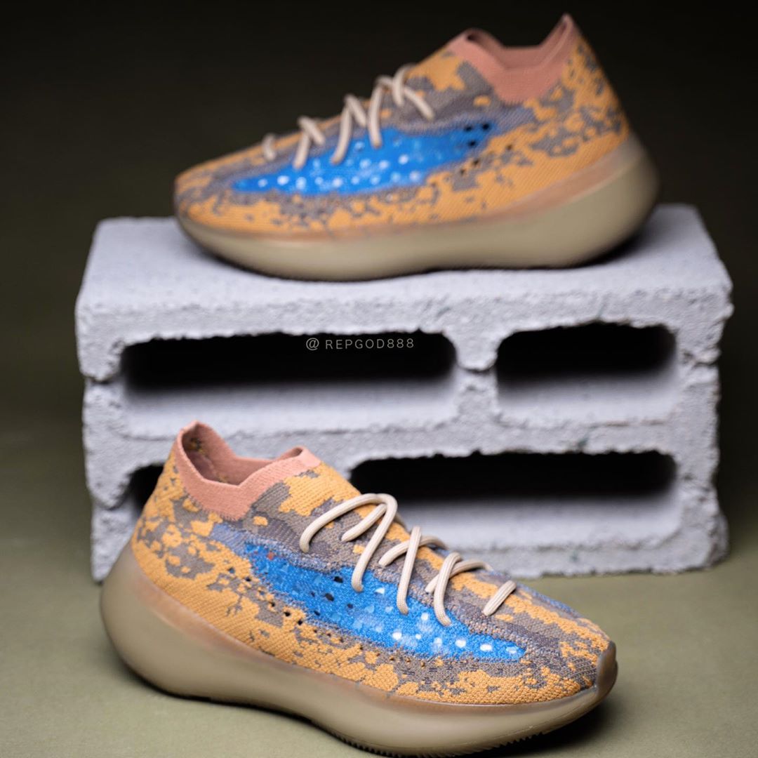 yeezy380水蜜桃满天星价格探索Yeezy 380水蜜桃的时尚魅力-第2张图片