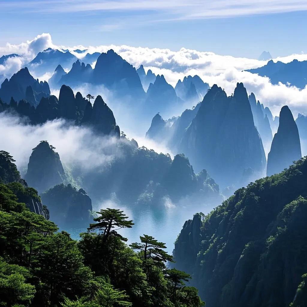 巨神峰巨神峰，神秘而壮丽的自然奇观-第2张图片