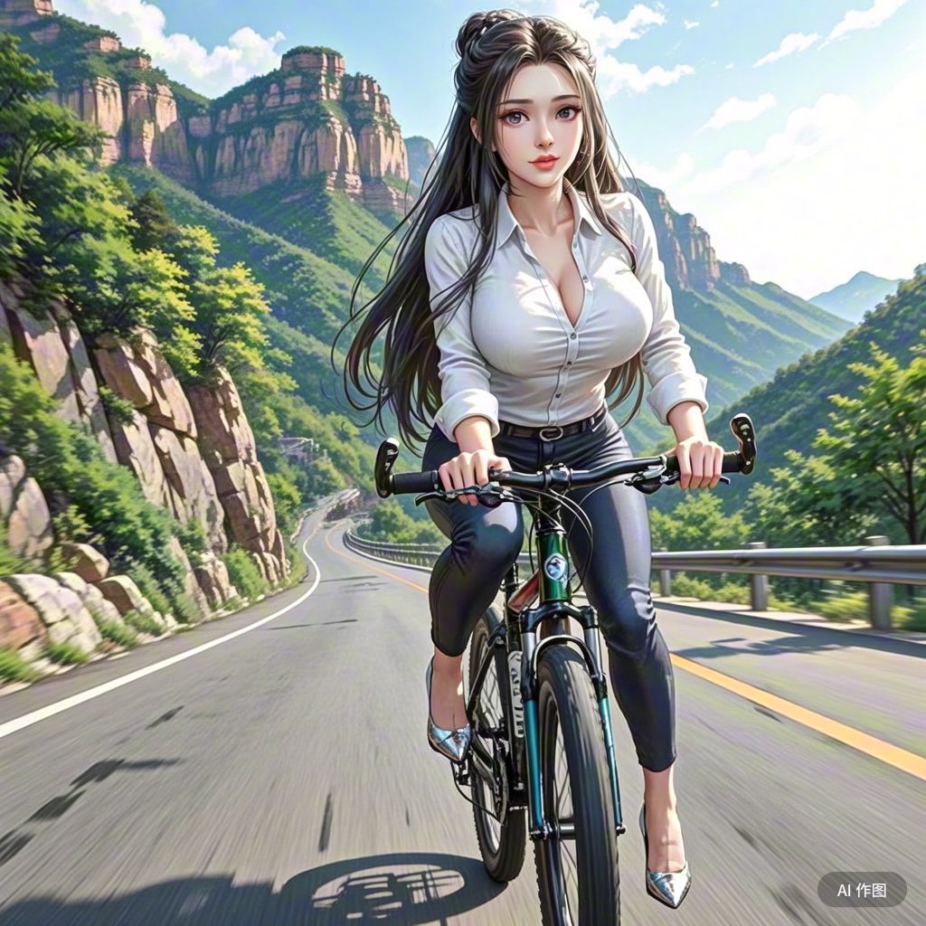 朱竹清青涩漫画，青春的笔触与梦幻的色彩-第1张图片
