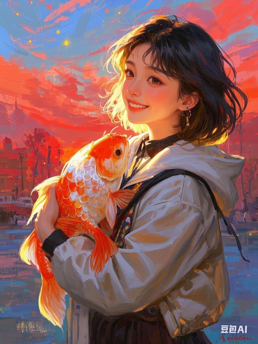 女朋友会锦鲤吸水什么体验女朋友的神秘技能，锦鲤吸水的奥秘-第2张图片