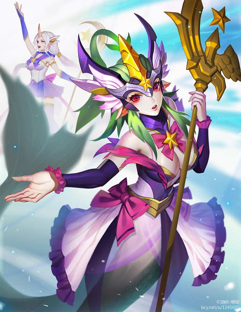 lol魔法少女系列皮肤探索英雄联盟中的魔法少女，lol魔法少女的魅力与故事-第3张图片