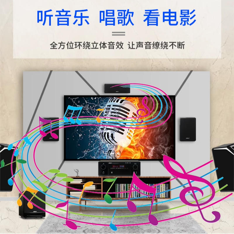 家庭影院无线环绕与有线环绕的区别家庭影院无线，打造智能生活的新体验-第2张图片