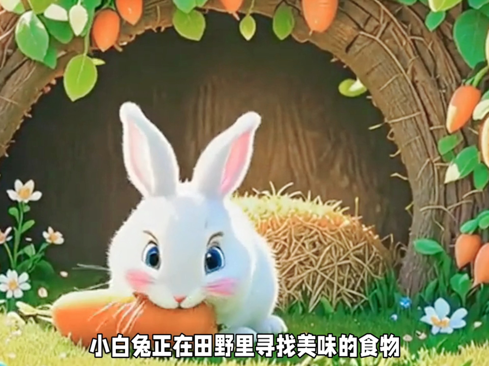 兔子的萝卜之旅，拔萝卜的乐趣-第2张图片