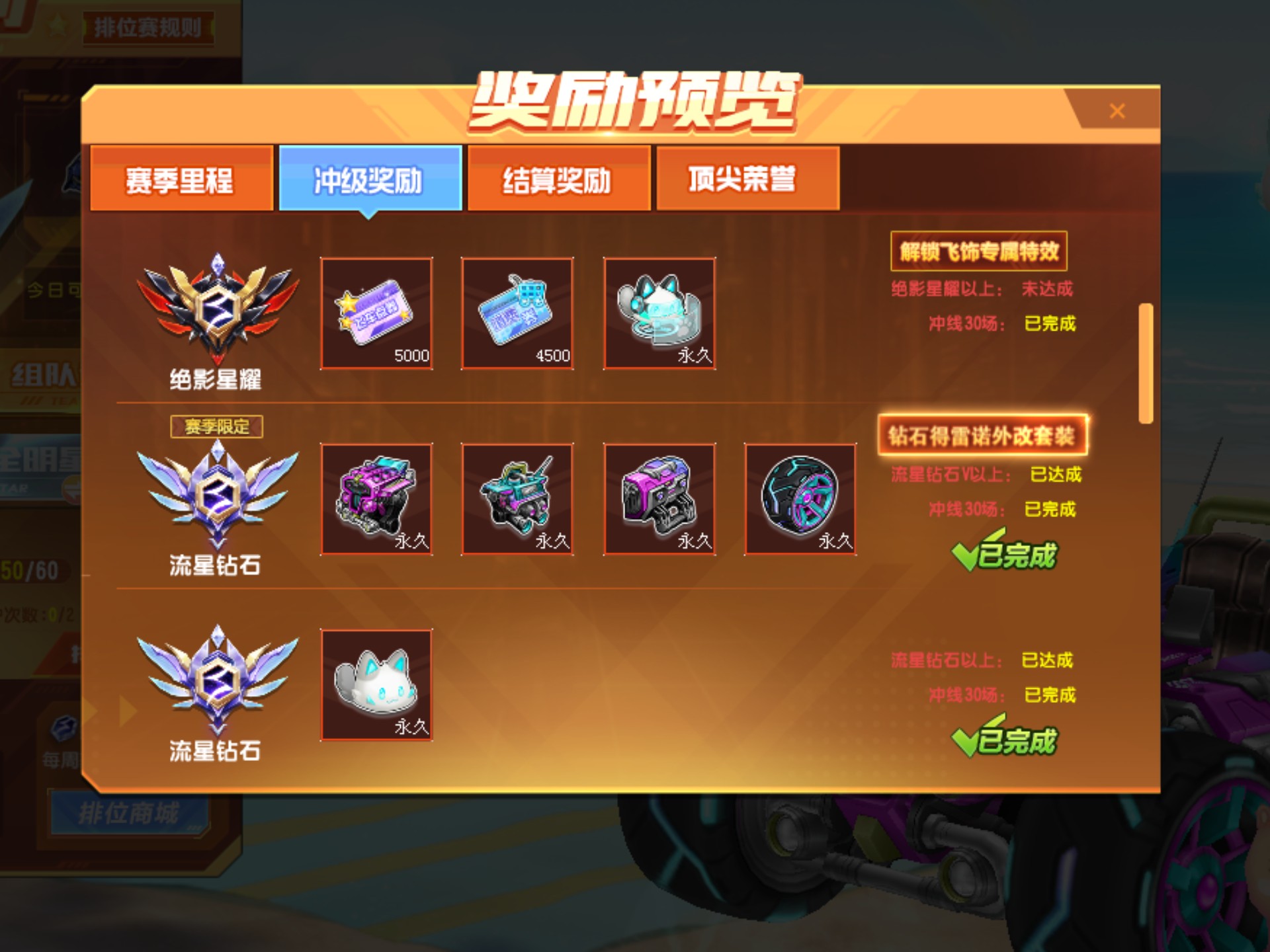 qq飞车怎么获得永久雷诺QQ飞车，如何刷永久雷诺？-第3张图片