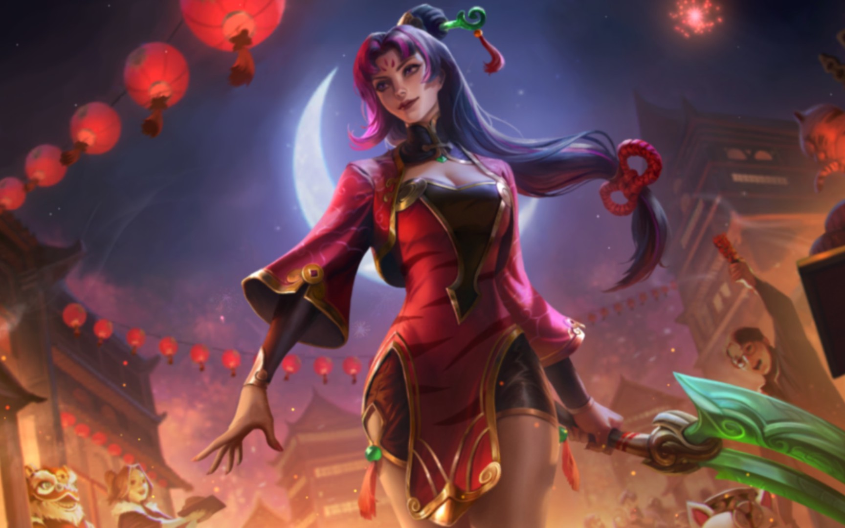 皎月女神的神秘魅力-第1张图片