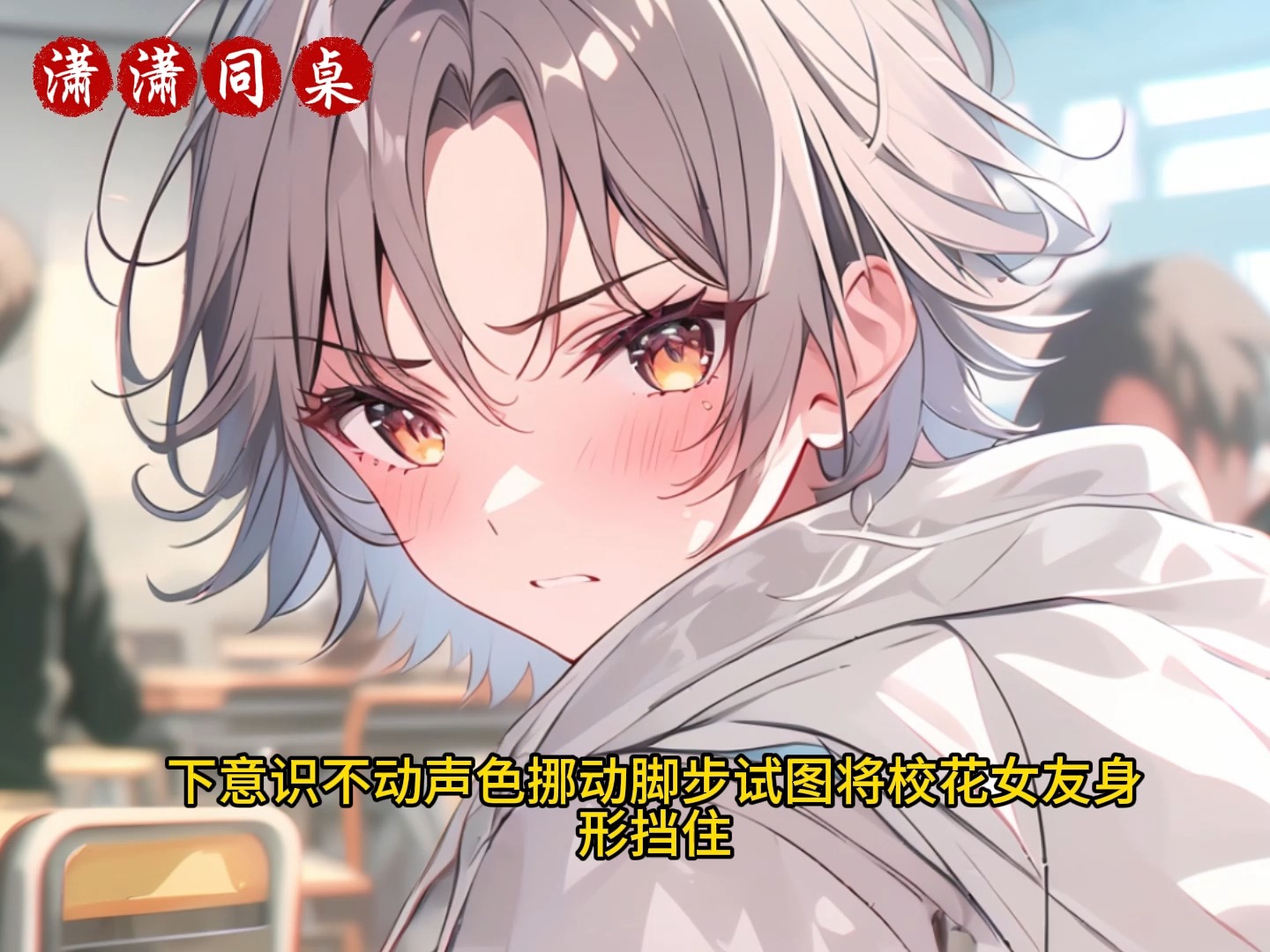校花漫画人物校花遭遇不雅漫画，探讨网络伦理与道德边界-第1张图片