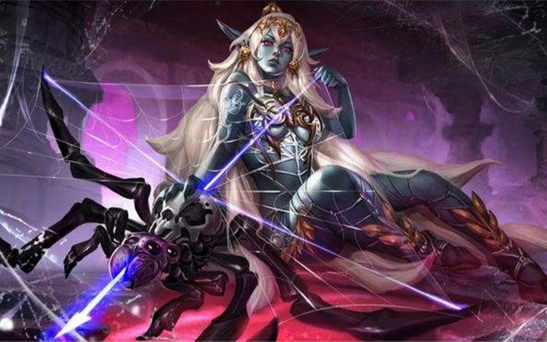 英雄联盟中的传奇角色——蜘蛛女王-第2张图片