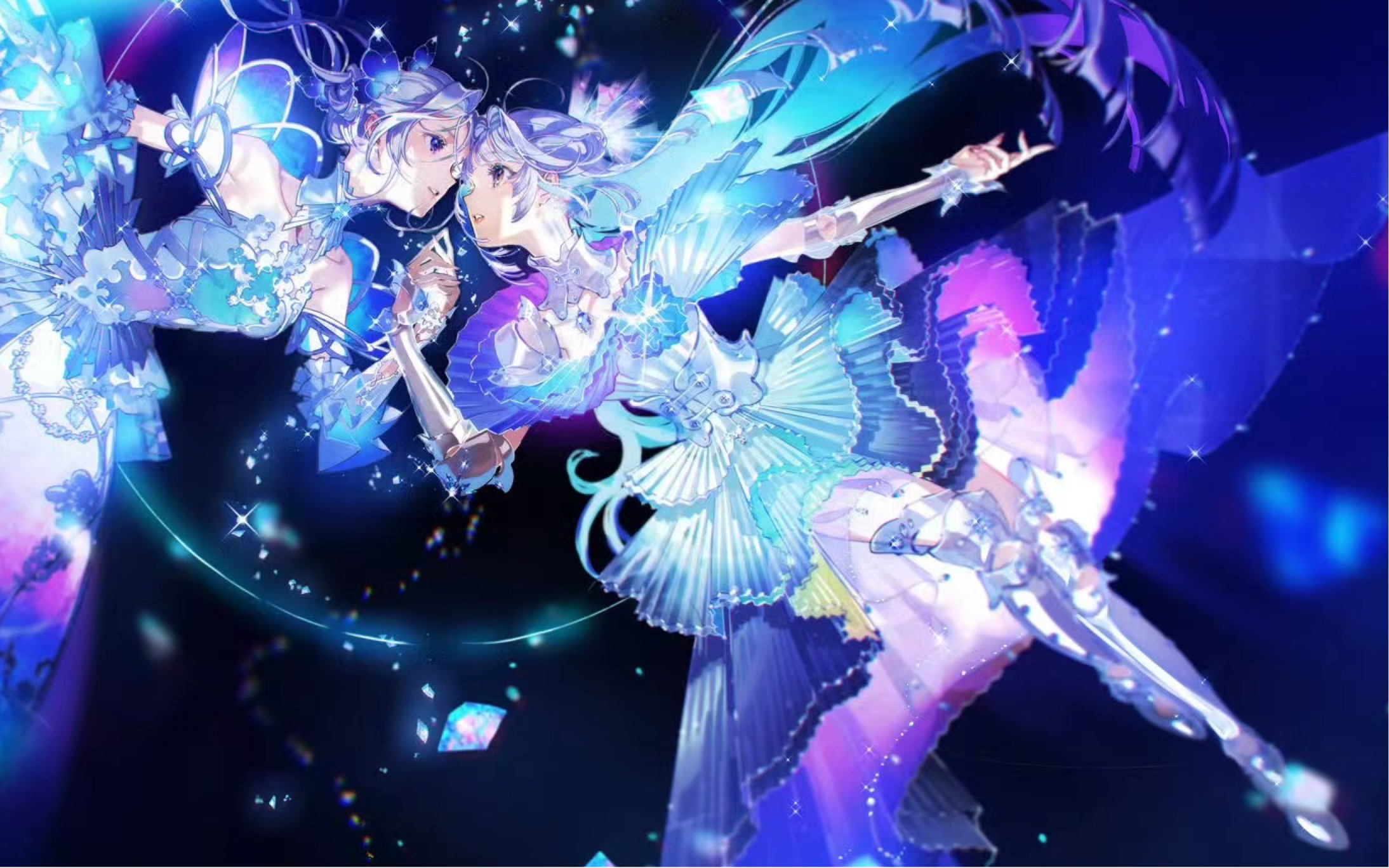 奇迹暖暖冰雪舞会，璀璨星辰下的梦幻盛宴-第3张图片