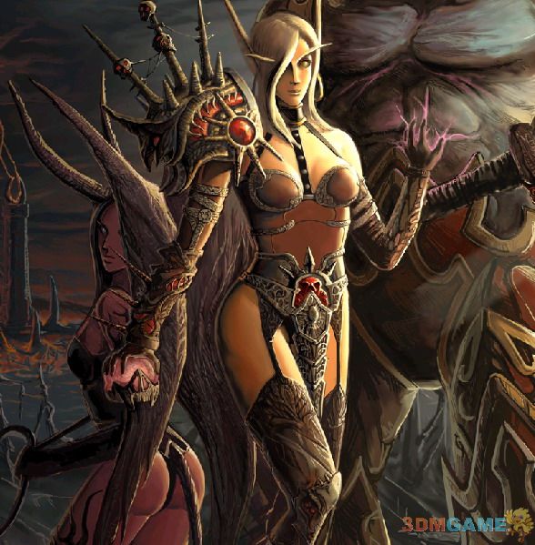 魔兽世界精灵魔兽世界中的精灵，神秘而美丽的存在