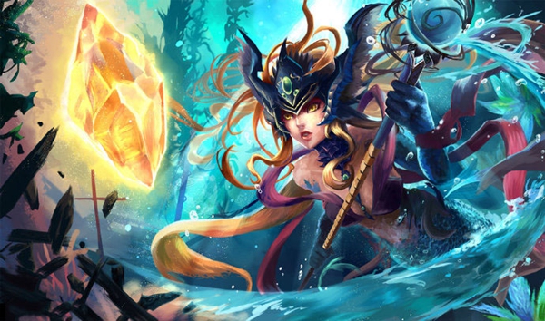 LOL娜美LOL英雄联盟中的娜美，海洋之心的魅力-第3张图片