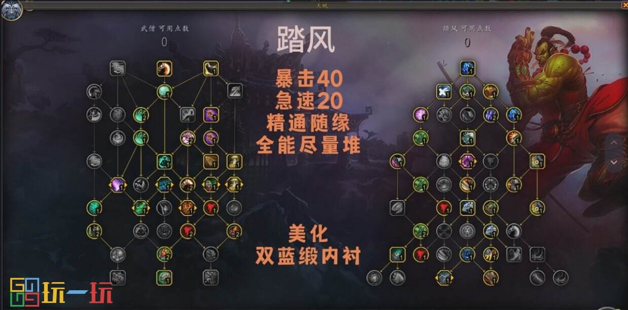 魔兽世界武僧天赋魔兽世界武僧天赋，探索与解析