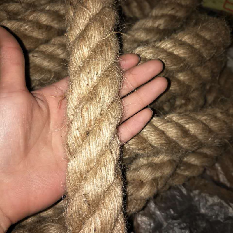 走麻绳之下的文字编织