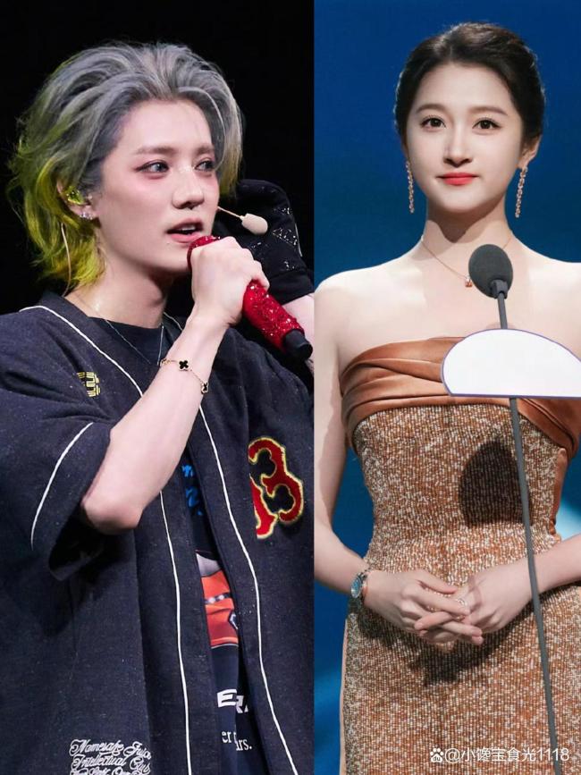 关晓彤与鹿晗的甜蜜瞬间，爱意浓情下的幸福生活-第2张图片