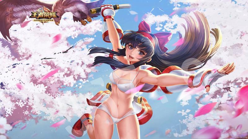王者荣耀女英雄的独特魅力，无服装设计下的艺术探索