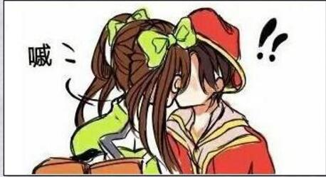 王者女英雄享♂受的表情王者荣耀，女英雄们的胜利之笑-第1张图片