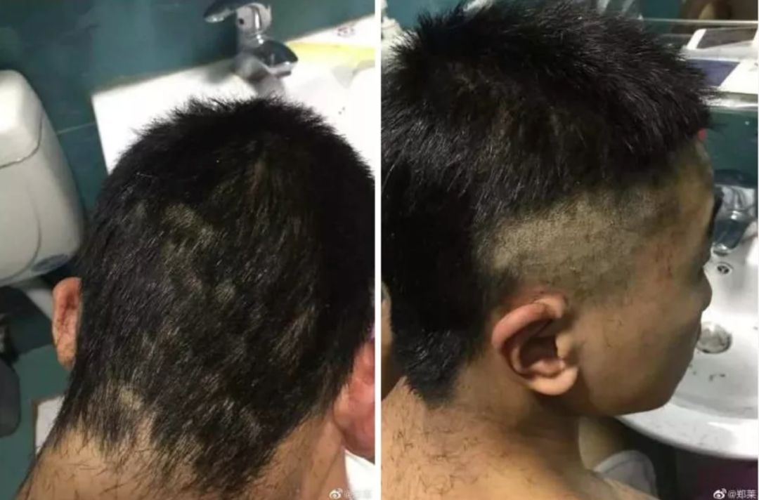 老师摸头杀中考前夕，学生集体摸老师光头——一场别样的互动
