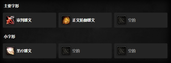 深度解析，WOW防骑雕文的使用技巧与策略-第2张图片