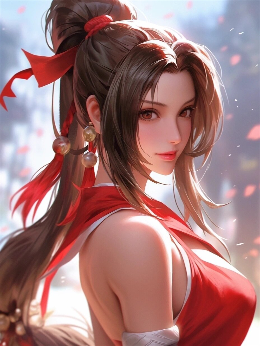 不知火舞之公园狂野的魅力-第1张图片