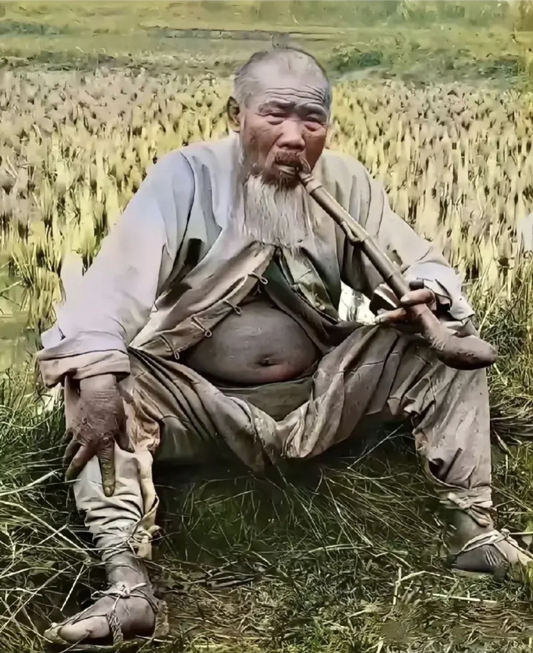 瘦老头的照片瘦老头同志，网络现象的深度解析-第1张图片