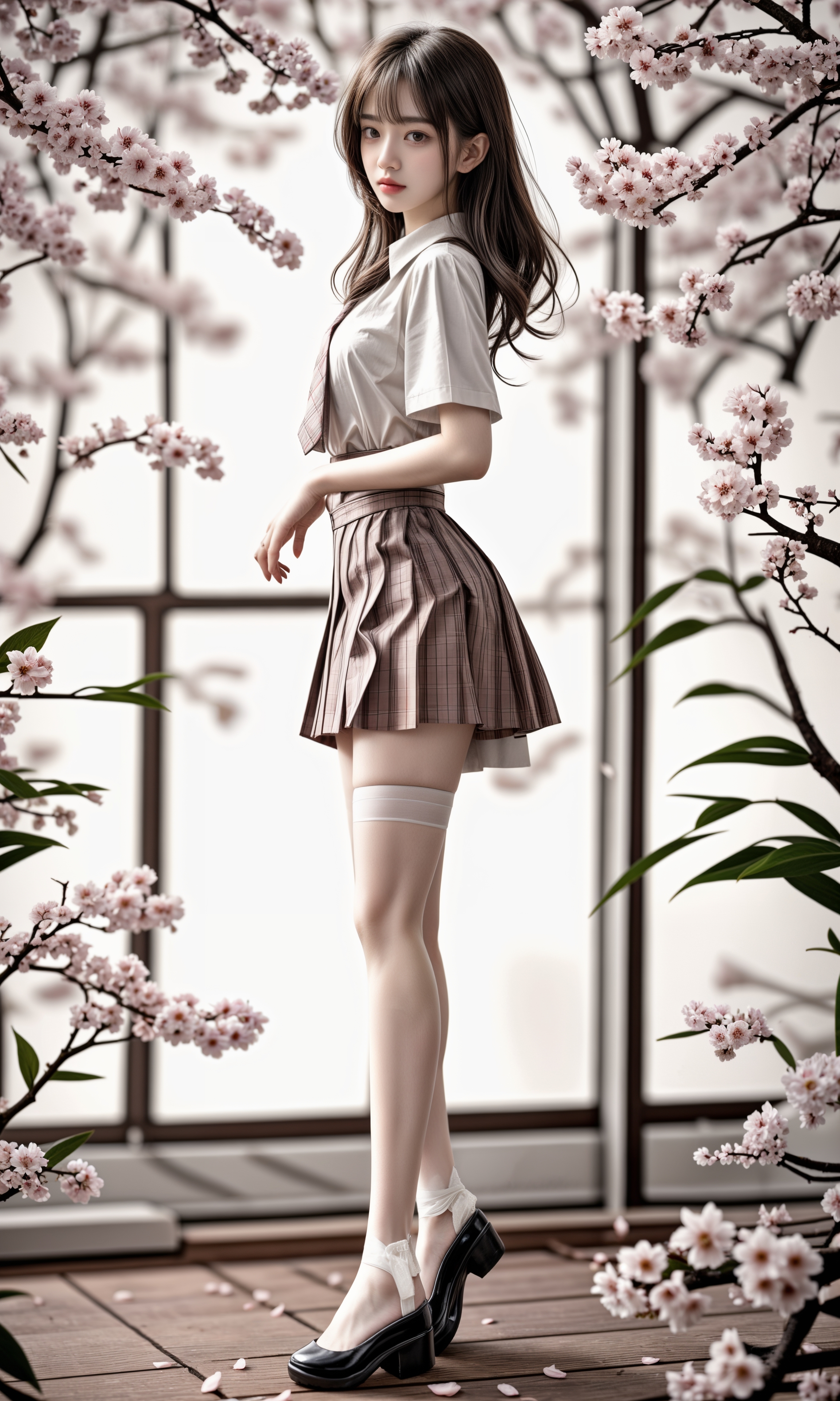JK制服下的独特视角，从JK底部的视角看世界-第2张图片