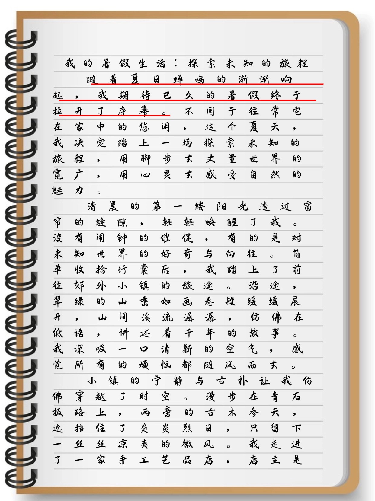 快乐的暑假二年级作文200字左右快乐的暑假，阳光、欢笑与无限可能-第2张图片