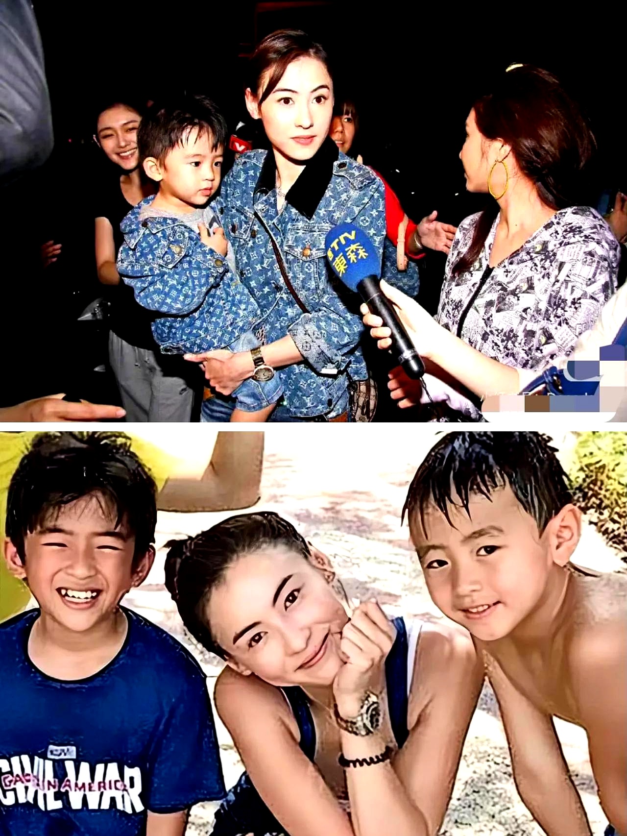 张柏芝 受伤张柏芝被虐照片背后的故事与真相-第3张图片