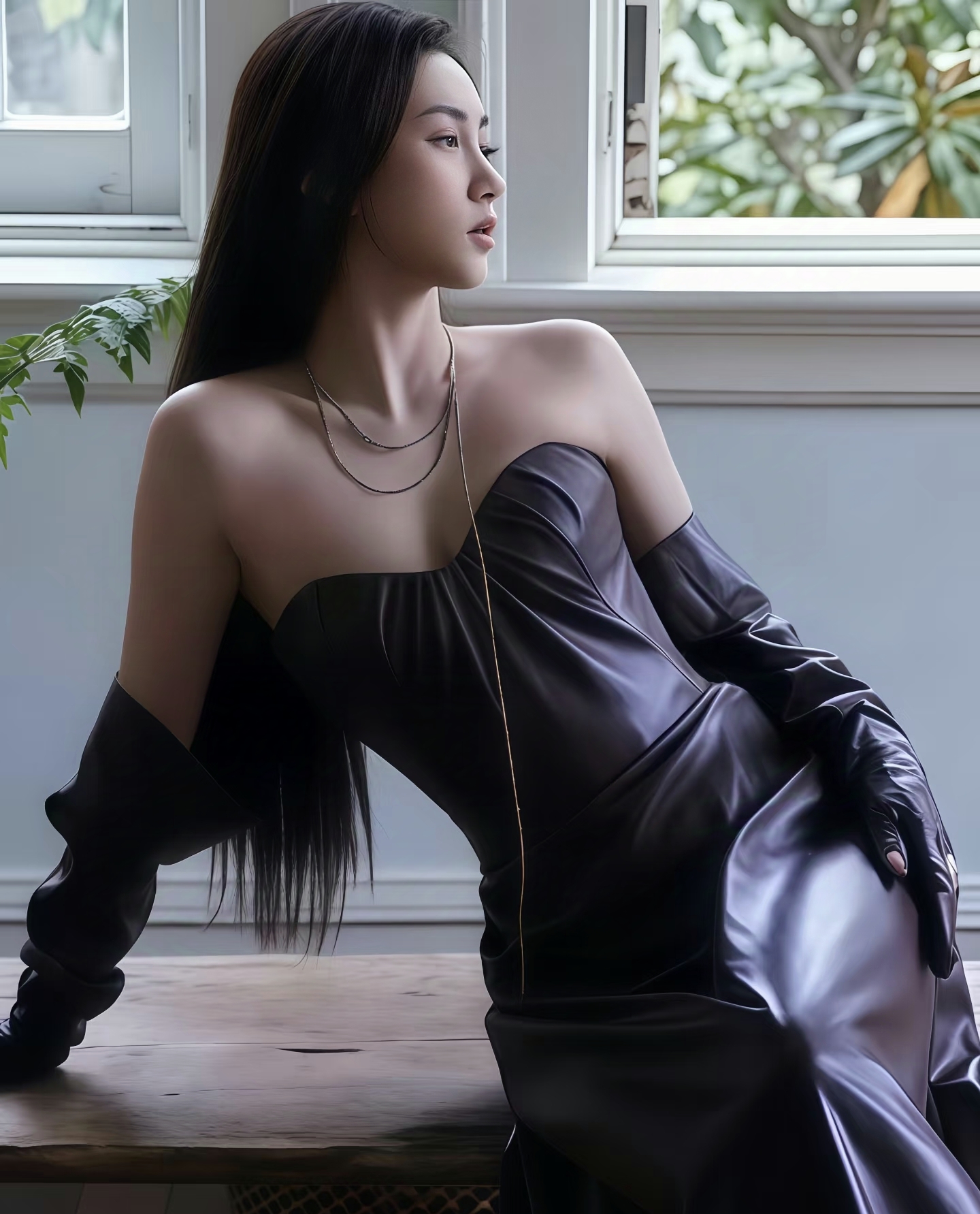 妩媚婷儿真实相貌妩媚婷儿，如诗如画的美丽画卷-第1张图片