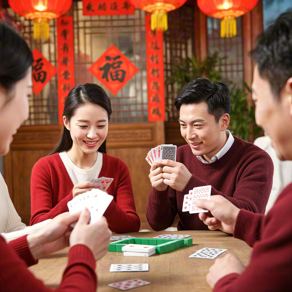 打扑克的正确姿势女男掌握打扑克的正确姿势-第1张图片