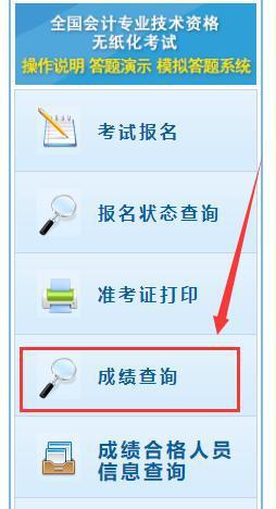 2020会计成绩查询入口详解-第2张图片
