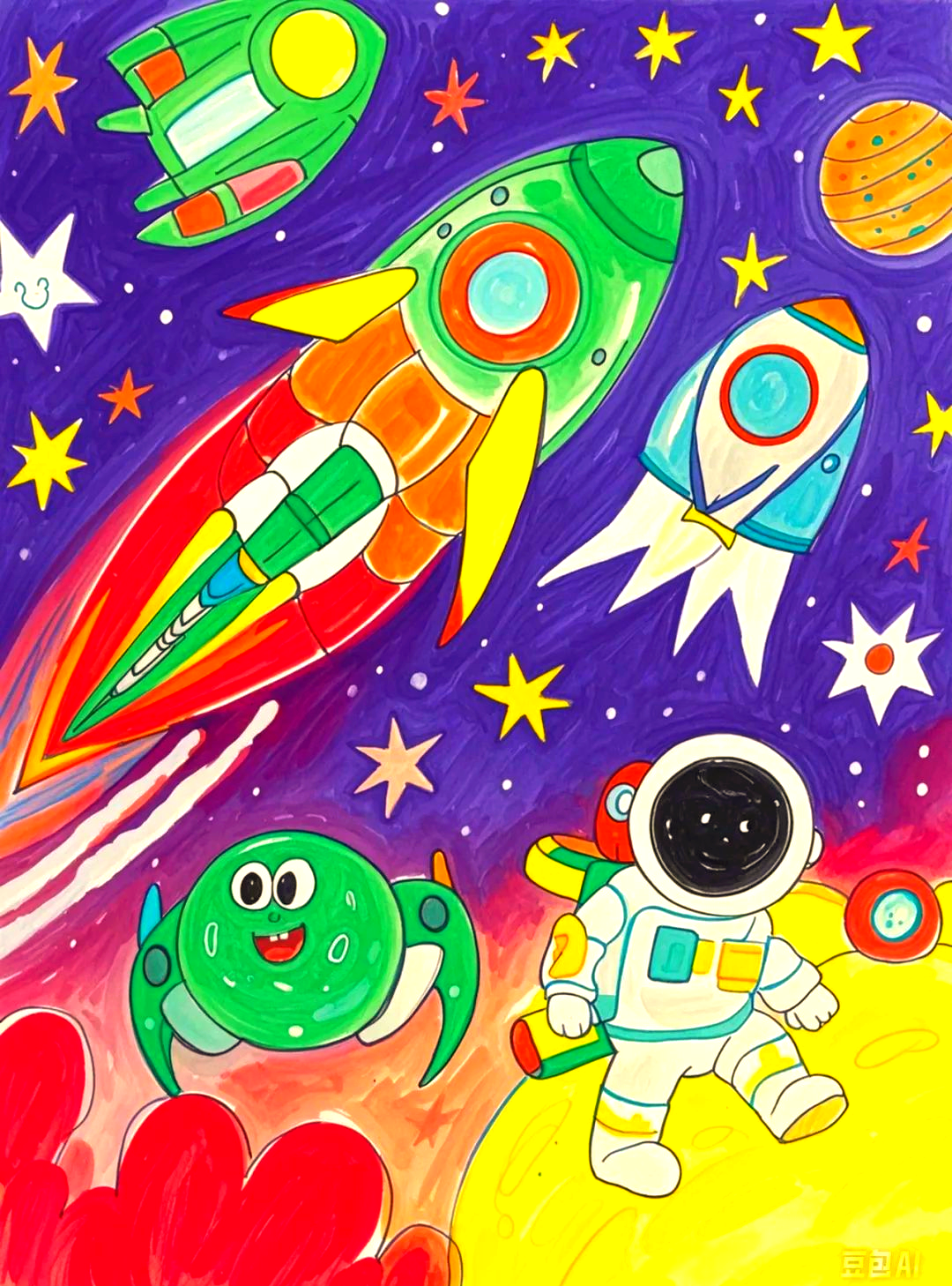 宇宙探险宇宙探险之旅，探索未知的星辰大海-第2张图片