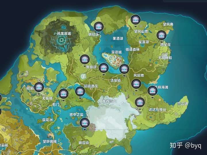 蒙德地灵龛分布图蒙德地灵龛分布图详解-第2张图片
