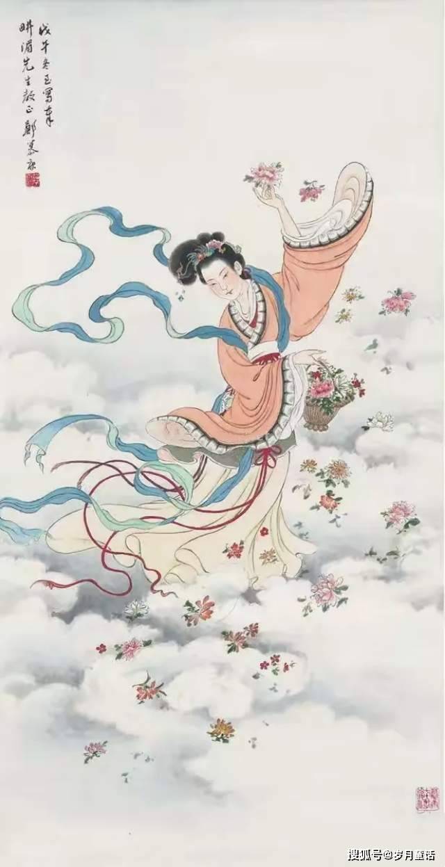 散花飞天壁画散花飞天答题答案揭秘-第3张图片