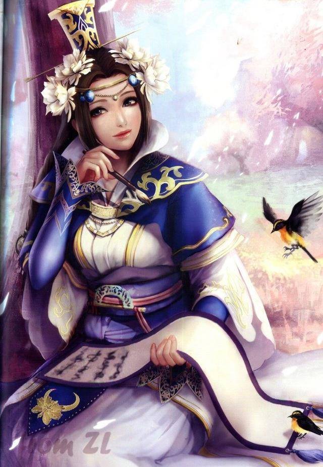 胡莱三国蔡文姬技能胡莱三国中的蔡文姬，琴音中的英勇与传奇