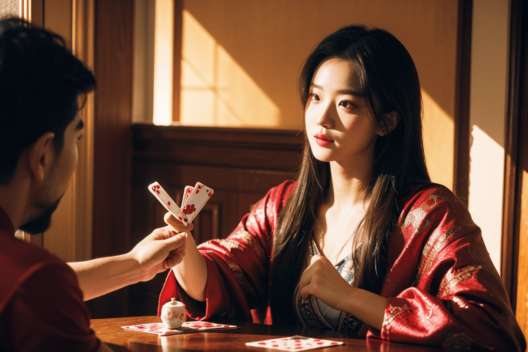 女子打扑克游戏中的情感体验-第3张图片