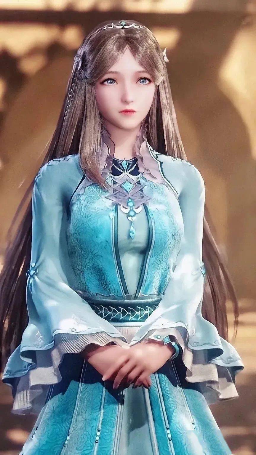 斗罗大陆宁荣荣去掉所有服装图片斗罗大陆宁荣荣的魅力，无关服装的独特风采-第1张图片