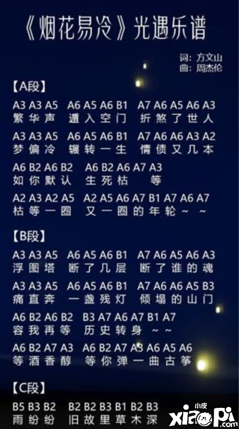 光遇琴谱，探索音乐与冒险的完美结合-第3张图片
