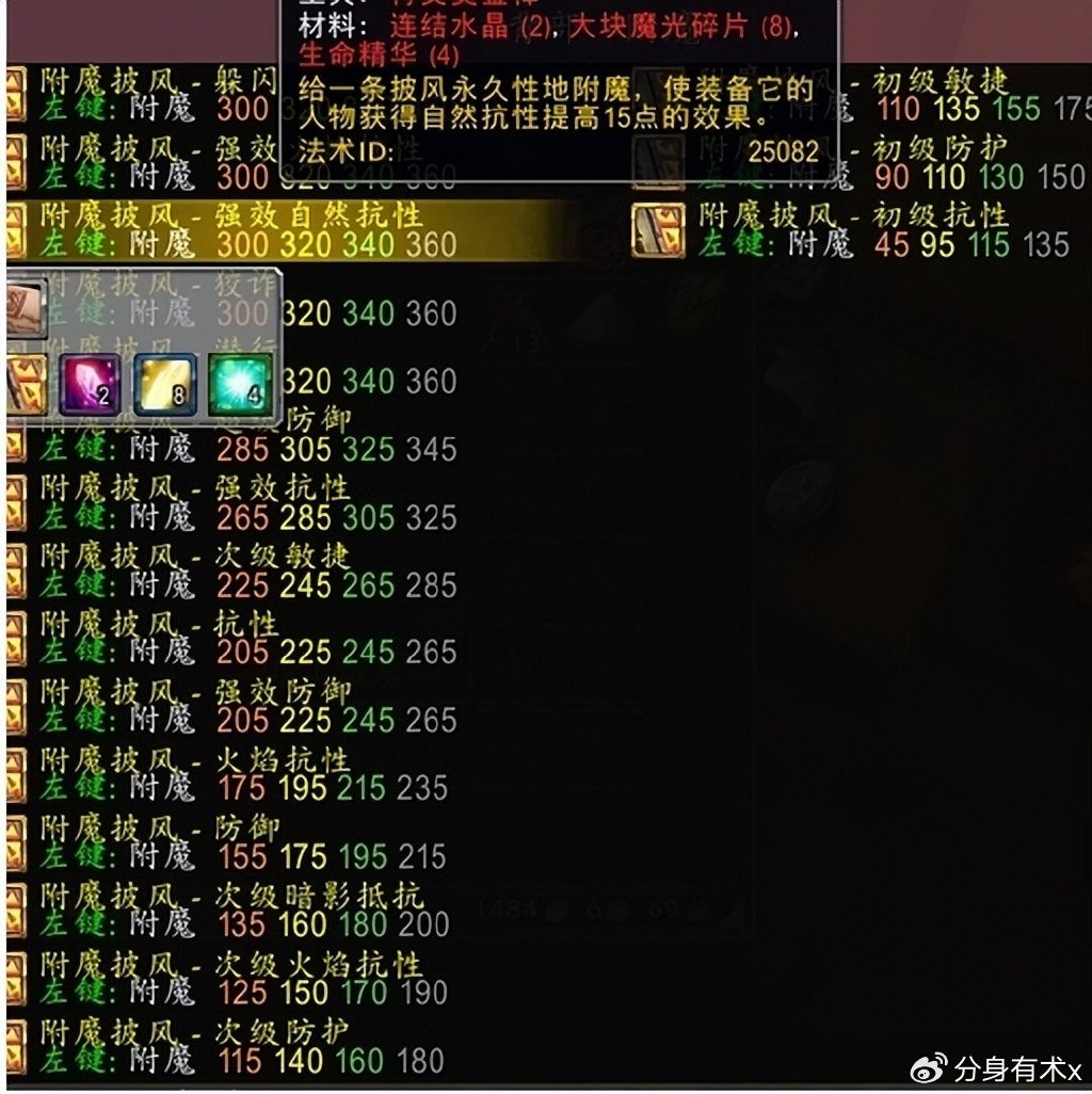 肩膀附魔声望任务肩膀附魔声望的力量-第2张图片