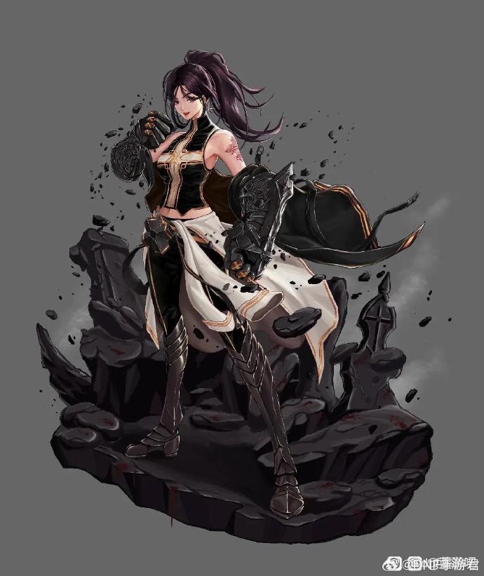 dnf女骑士DNF女骑士，荣耀与力量的象征-第2张图片