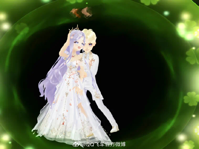 QQ飞车婚礼，浪漫与速度的完美结合